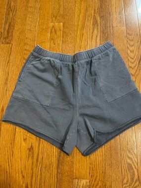 Universal Thread washed Navy Elastic Waist Lounge Shorts